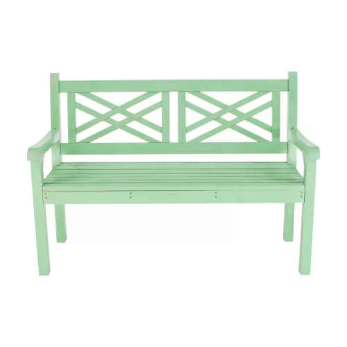Fából készült kerti pad, neo mint, 124 cm, FABLA