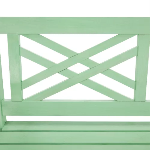 Fából készült kerti pad, neo mint, 124 cm, FABLA