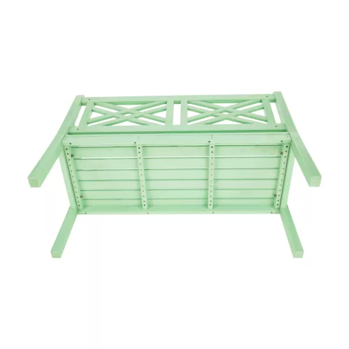 Fából készült kerti pad, neo mint, 124 cm, FABLA