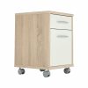 Irodai konténer, sonoma tölgy/fehér, JOHAN 2 NEW 07