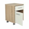Irodai konténer, sonoma tölgy/fehér, JOHAN 2 NEW 07