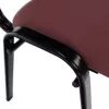 Irodai szék, vörösesbarna, ISO ECO