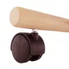 Ergonomikus térdelőszék, fekete/bükkfa, GROCO