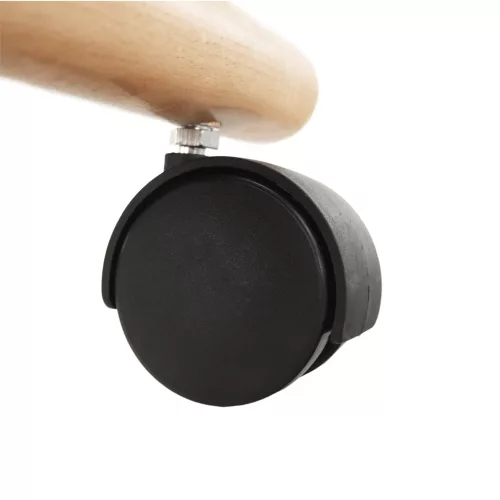 Ergonomikus térdelőszék, krémszínű/bükkfa, GROCO