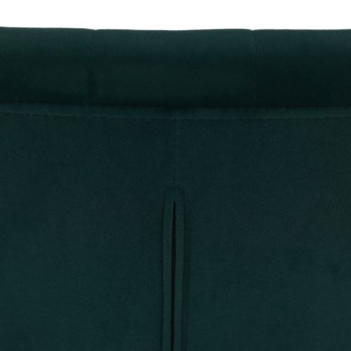 Étkezőszék, smaragd Velvet szövet/króm, GERDA NEW