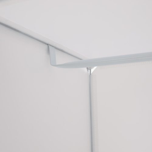 Gyerek moduláris szekrény, fehér/barna minta, KIRBY