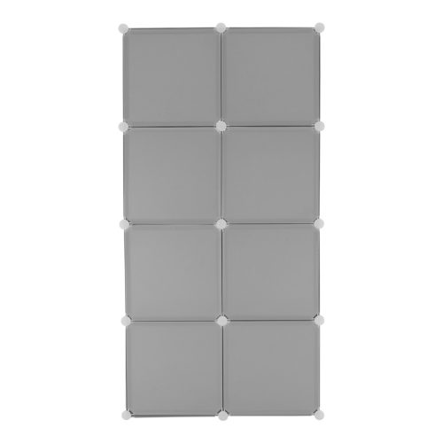 Gyerek moduláris szekrény, szürke/gyerek minta, ATREY