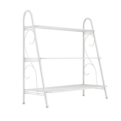 Polcállvány, 3 polcos, fehér, VERUMA