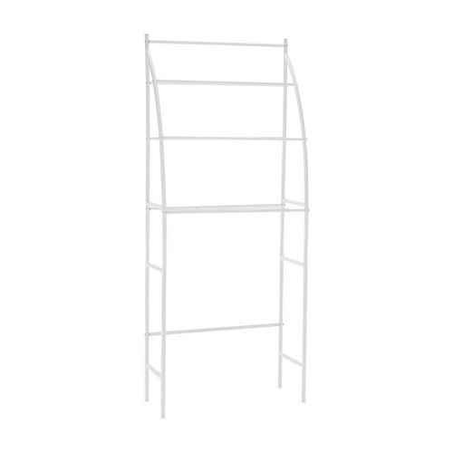 Polcállvány a mosógép fölé, fehér, VIMERA