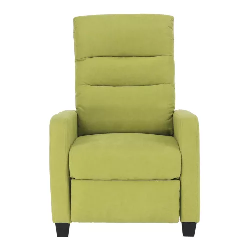 Relaxáló fotel, zöld, TURNER