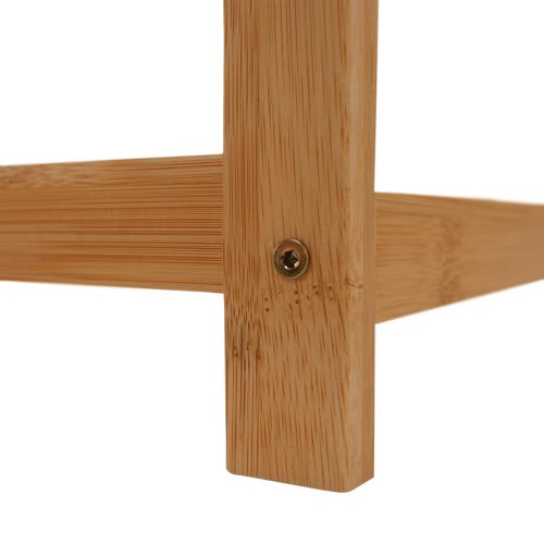 5 polcos polcállvány, természetes bambusz, FIORE TYP 3