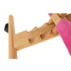 Ergonomikus térdelőszék, rózsaszín/bükkfa, GROCO