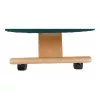 Ergonomikus térdelőszék, kerozin/bükkfa, FLONET