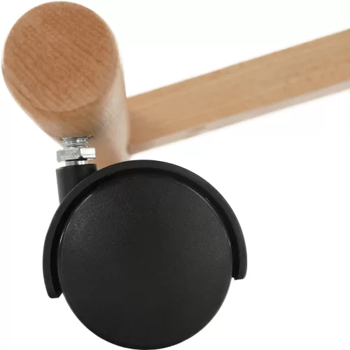 Ergonomikus térdelőszék, narancs/bükkfa, FLONET