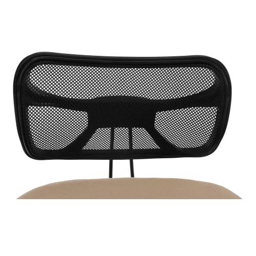 Ergonomikus zsámoly, bézs/fekete, RUFUS