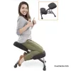 Ergonomikus zsámoly, bézs/fekete, RUFUS