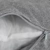 Kinyitható heverő, világosszürke, KEVAN BIG SOFA
