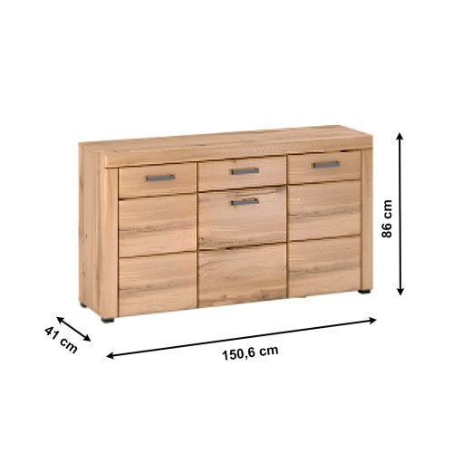 Komód, appalachian tölgy, PUSAN E