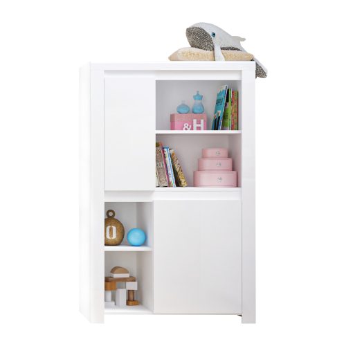 Polcállvány 2D, fehér fényes, LINDY