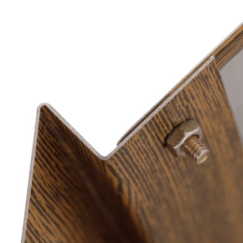 Magasított virágágy, barna, acél, NONKY TYP 3