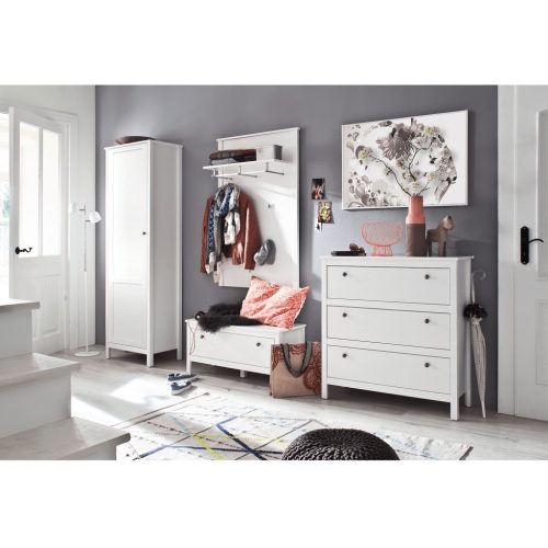 Polcos állvány 1D, fehér, OLJE