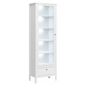 Vitrin 1W1S, fehér, OLJE