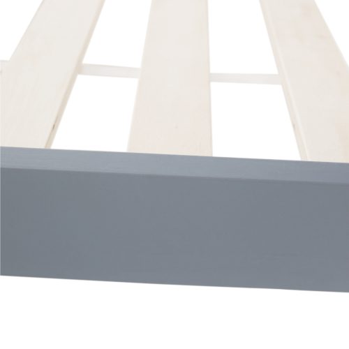 Montessori ágy, szürke, tűnyalábos fenyőfa, GROSI