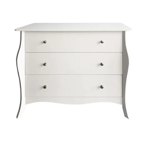 Komód, fehér, ELIANA