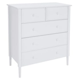 Komód, fehér, TEANA