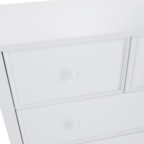 Komód, fehér, TEANA