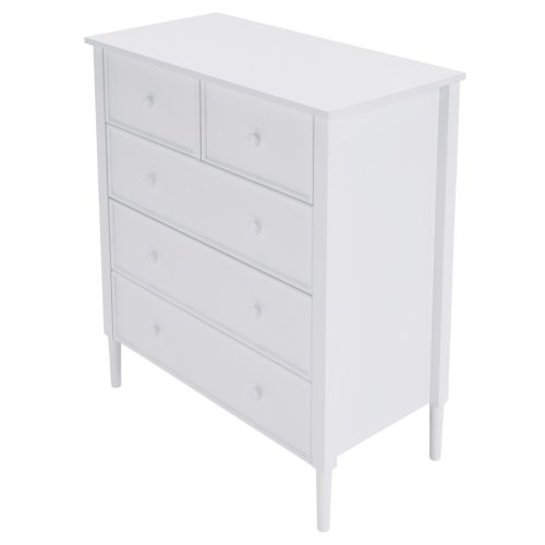 Komód, fehér, TEANA