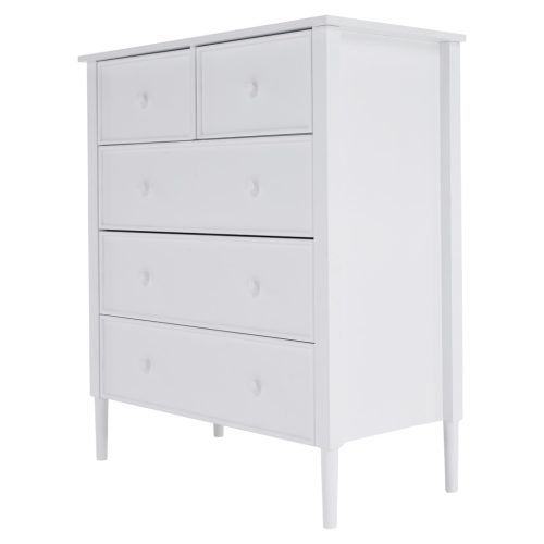 Komód, fehér, TEANA