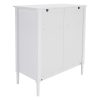 Komód, fehér, TEANA