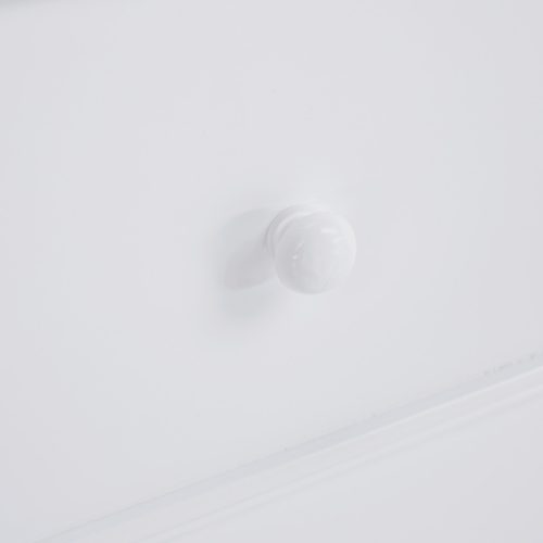 Komód, fehér, TEANA