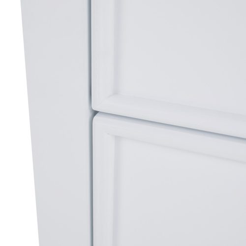 Komód, fehér, TEANA