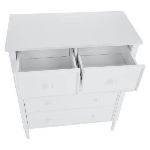 Komód, fehér, TEANA