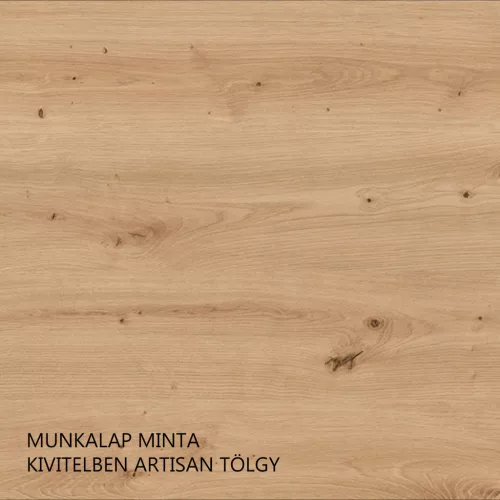 Felső szekrény, fehér/artisan tölgy, LULA 30 G-72 1F