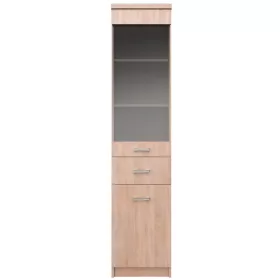 Vitrin 1D1W1S, sonoma tölgy, univerzális,TOPTY TYP 32