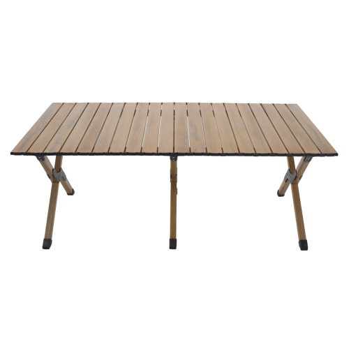 Kempingasztal, barna, ARTUR