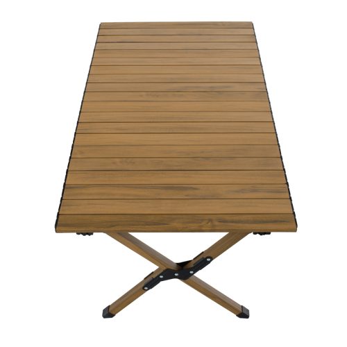 Kempingasztal, barna, ARTUR