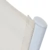 Kerti rakásolható szék, fehér acél/tölgy, BONTO