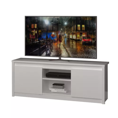 TV asztal 2D/125, fehér, ERODIN