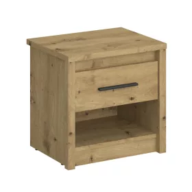 Éjjeliszekrény 1S, artisan tölgy, AIRON