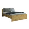 Ágy, 140x200, artisan tölgy, AIRON