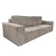 Kihúzható heverő, szürkésbézs Taupe, HARPERA BIG SOFA
