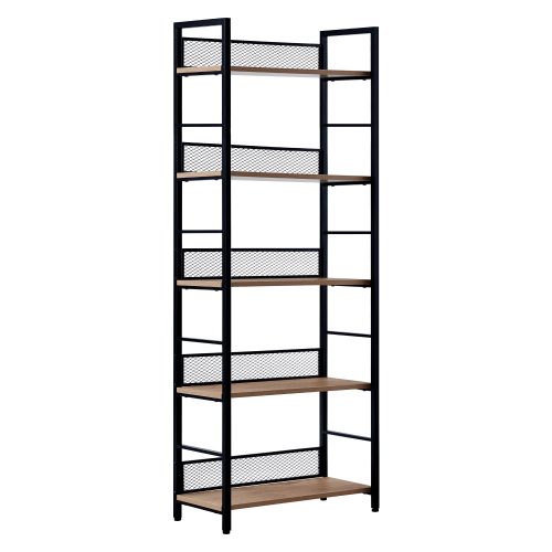 Polcállvány, fekete/tölgy, KELER TYP 2