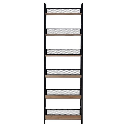 Polcállvány, fekete/tölgy, KELER TYP 3