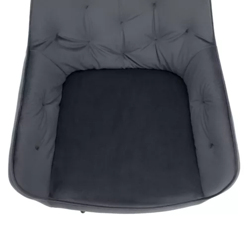 Design fotel, szürke Velvet szövet, VERIO
