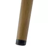Fotel lábtartóval, rózsaszín Velvet szövet/tölgy, HABEN