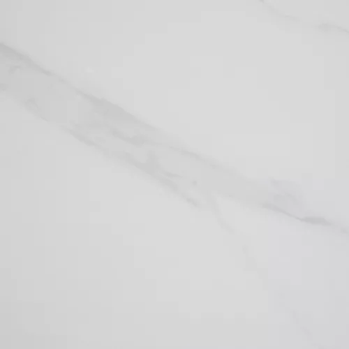Étkezőasztal, fehér márvány/fekete, 160x80 cm, FLORENC TYP 2